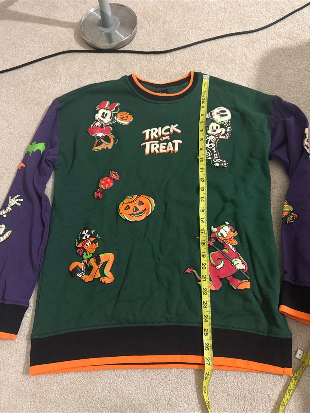Disney Mickey and Friends Halloween Sweatshirt - Picture 6 of 6